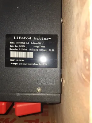 Solar Lithium Battery 24v 300ah