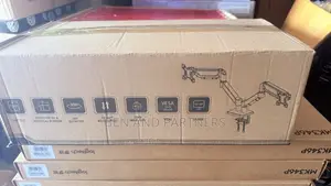 Dual Robotic Monitor Arm