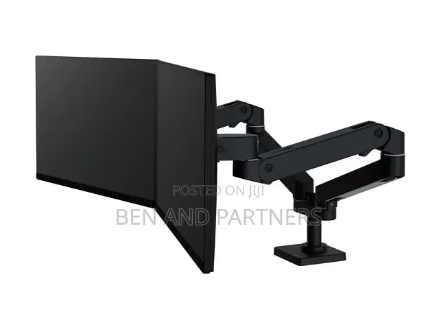 Dual Robotic Monitor Arm