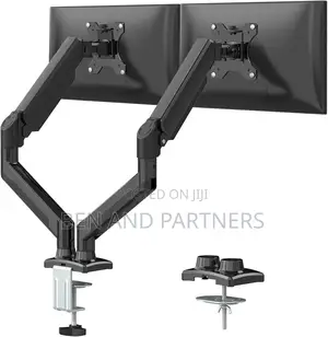 Dual Robotic Monitor Arm