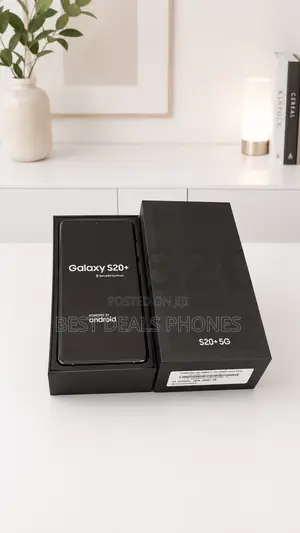 New Samsung Galaxy S20+ 5G 256 GB Black