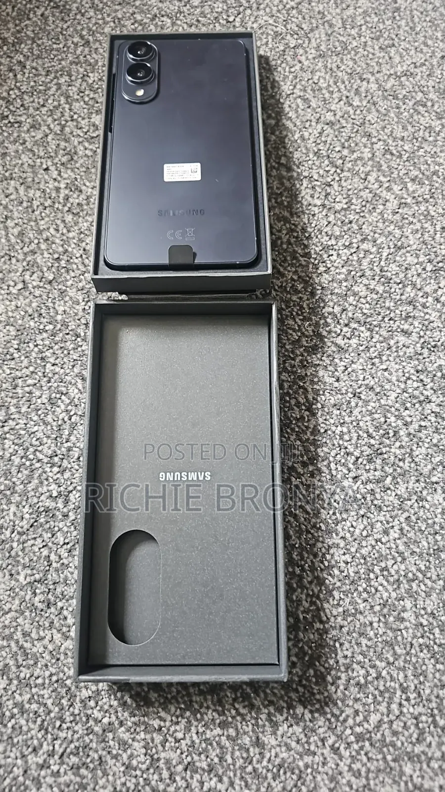 New Samsung Galaxy S25 Edge 256 GB Black