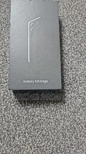 New Samsung Galaxy S25 Edge 256 GB Black