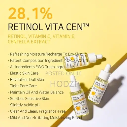 Retinol Vitaminc Vitamin E
