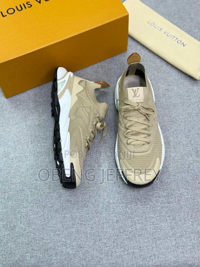 Original Louis Vuitton Tatic Beige Technical Knit