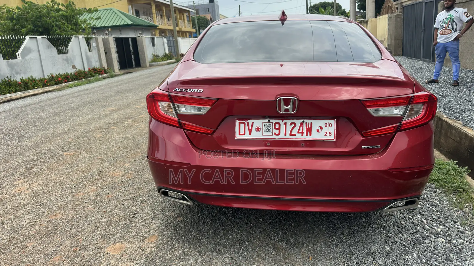 Honda Accord Touring 2018 Red