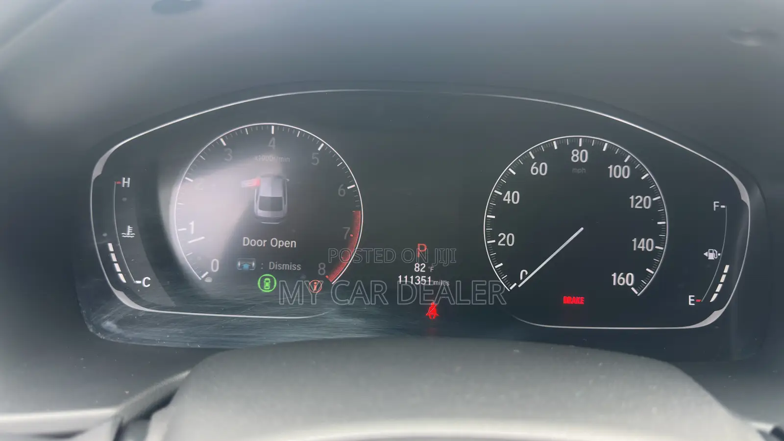 Honda Accord Touring 2018 Red
