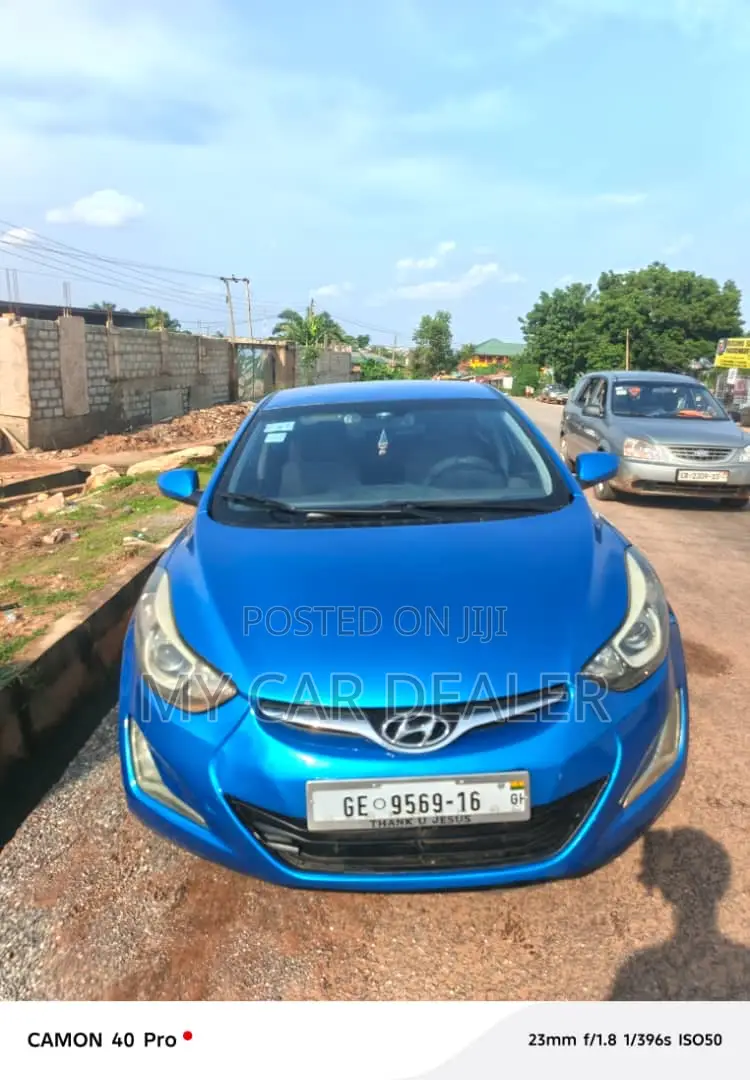 Hyundai Elantra GLS Sedan FWD (1.8L 4cyl 6A) 2013 Blue