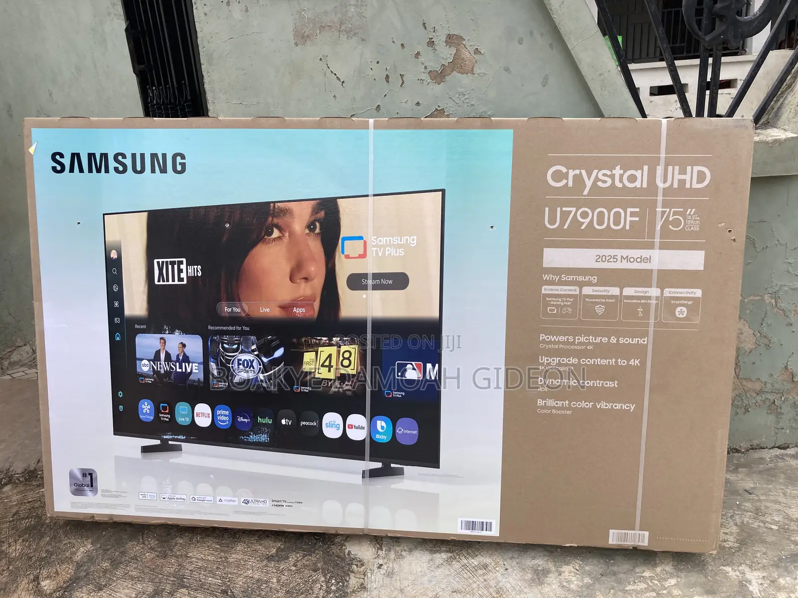 Samsung 75" Crystal Uhd U7900f (2025 Model)