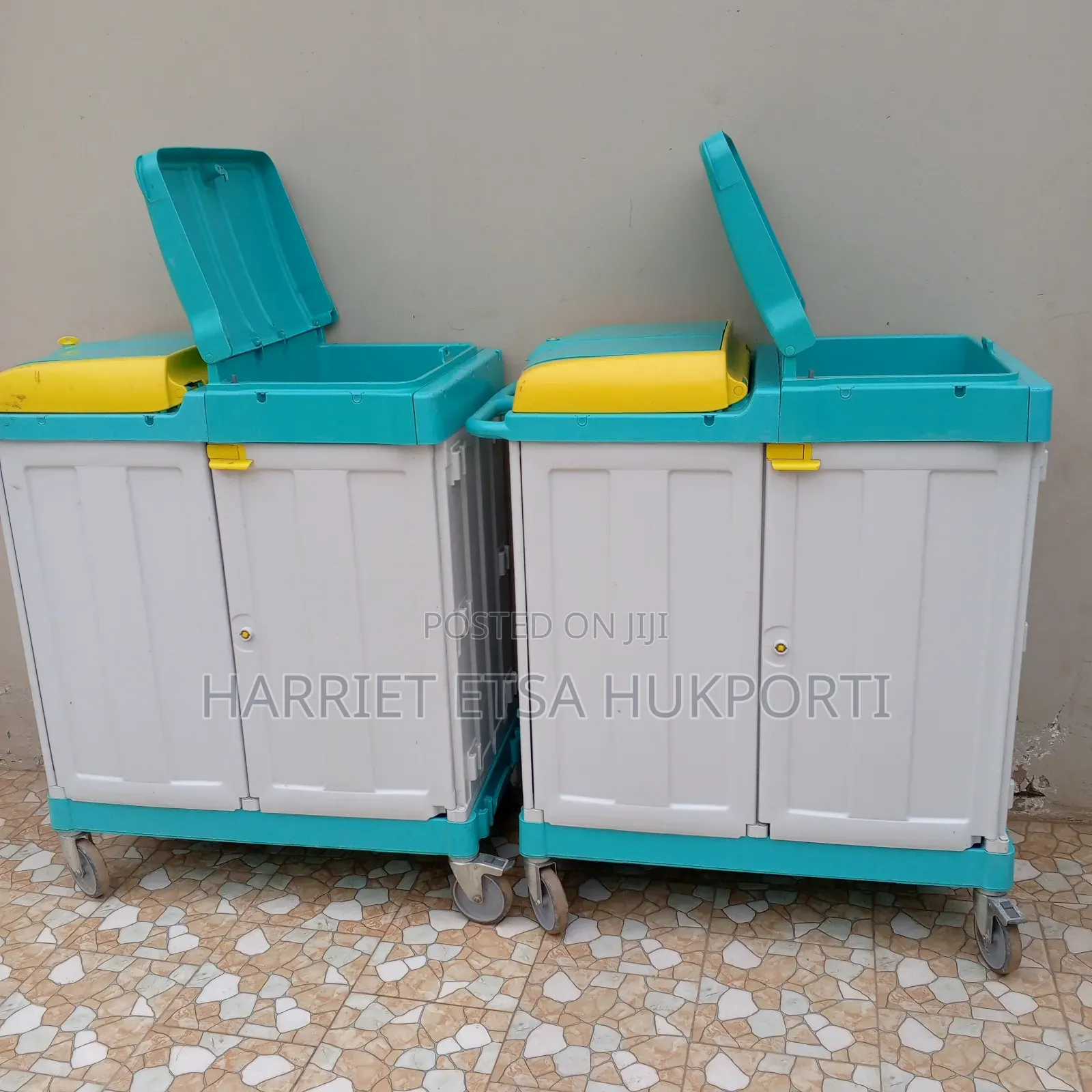 Trolley With 2 Compartments Cleaning Companies (From the Uk Very Neat)