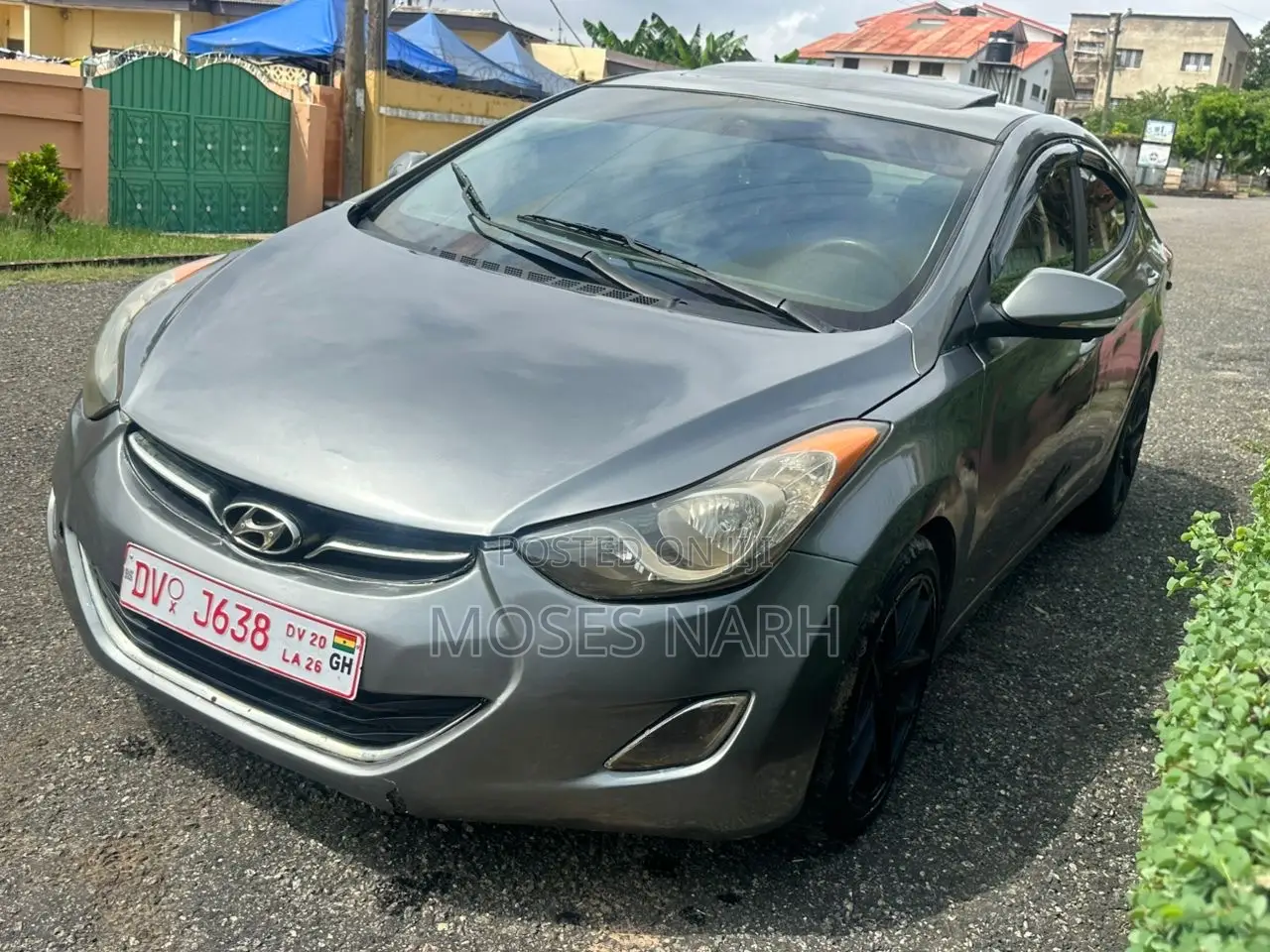 Hyundai Elantra Limited Sedan FWD (1.8L 4cyl 6A) 2013 Gray