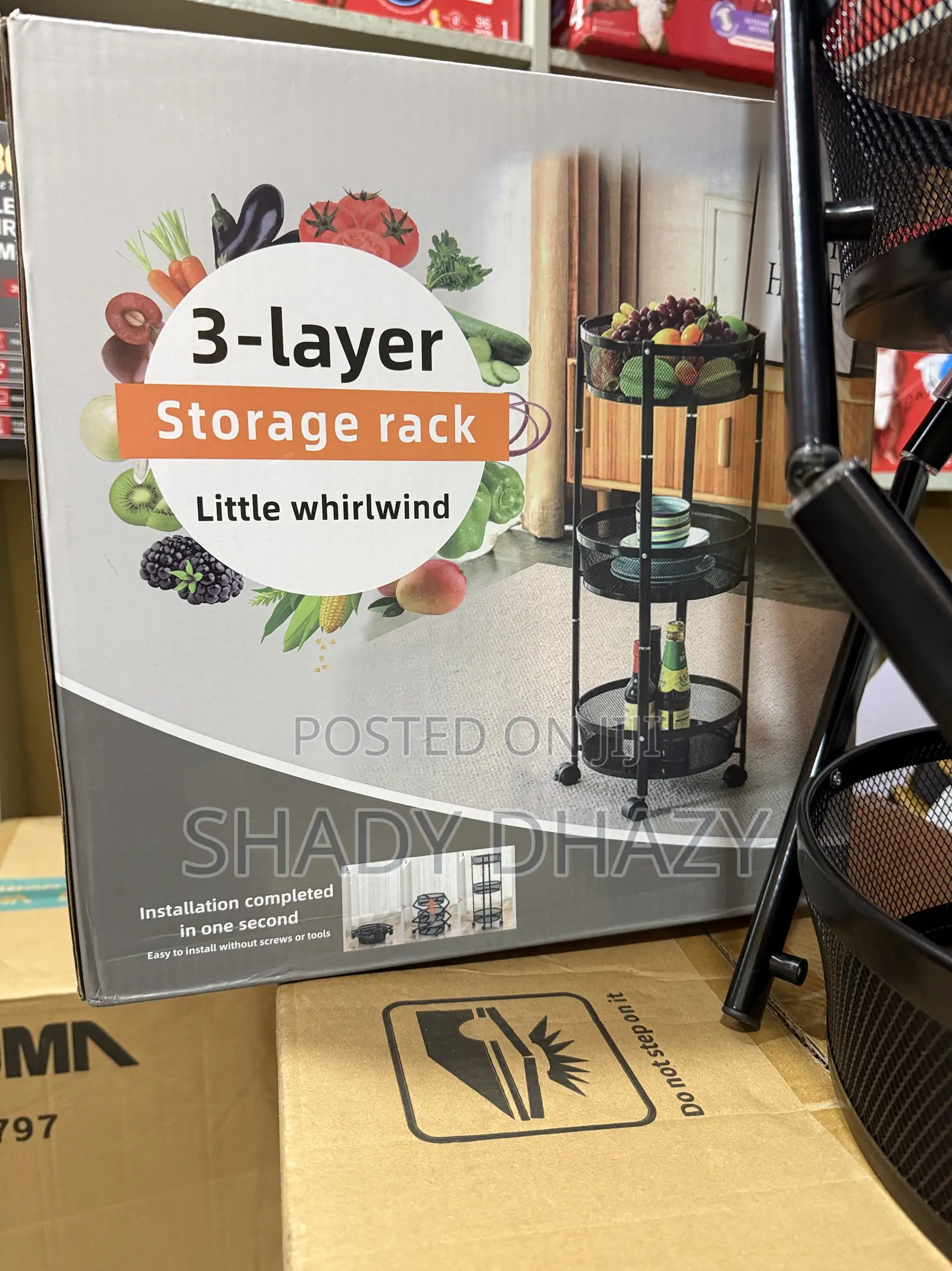 3 Layer Storage Rack