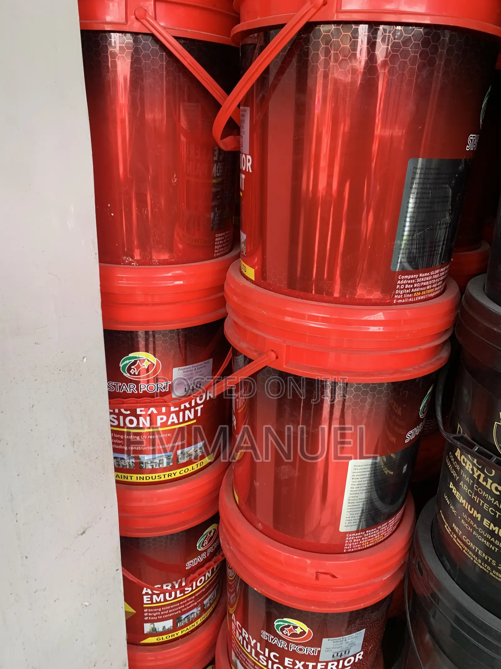 Star Port Exterior Acrylic Paint
