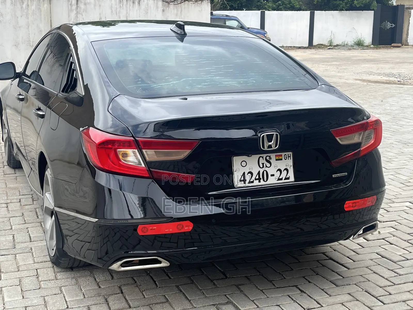 Honda Accord Touring 2018 Black