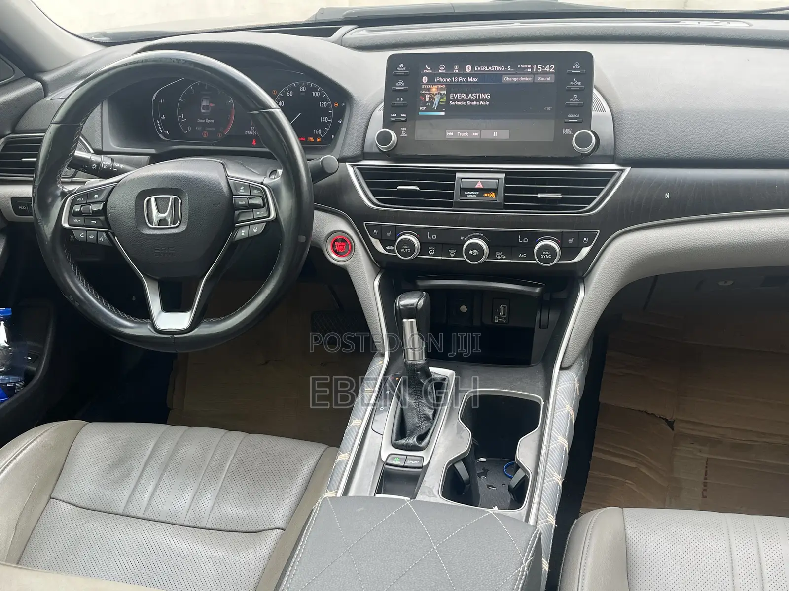 Honda Accord Touring 2018 Black