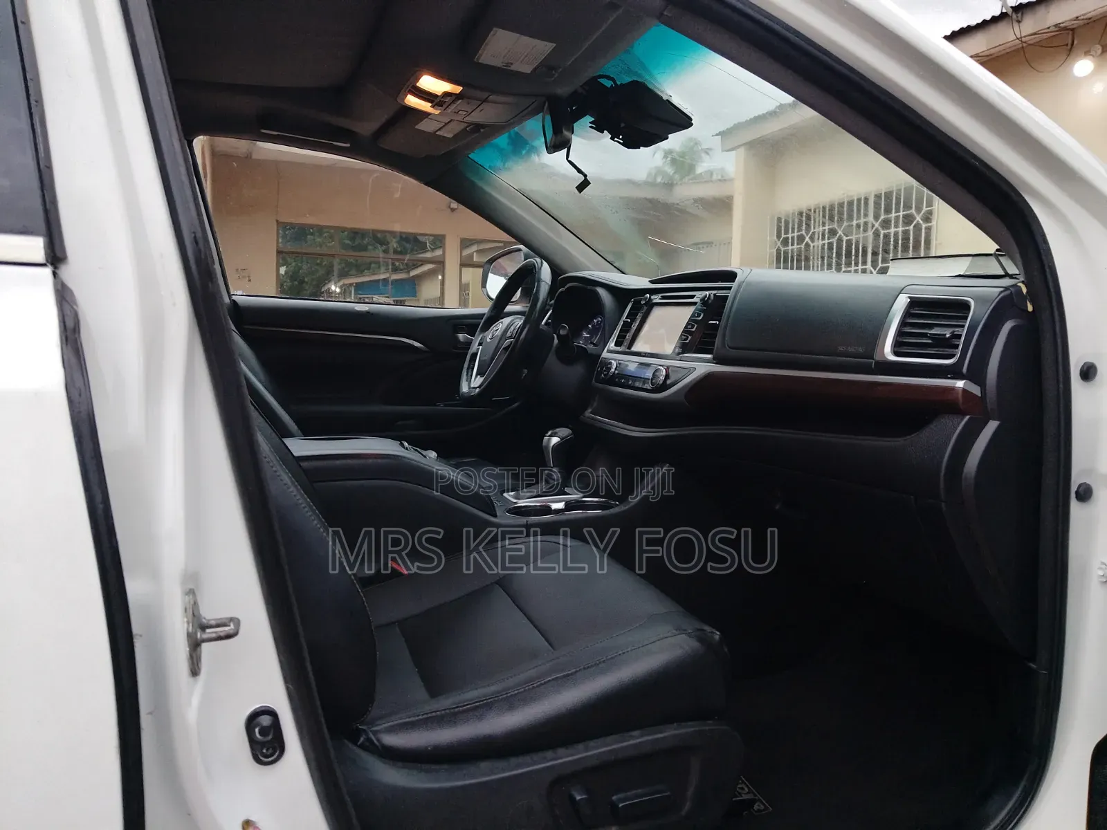 Toyota Highlander Limited 4dr SUV AWD (3.5L 6cyl 6A) 2015 White