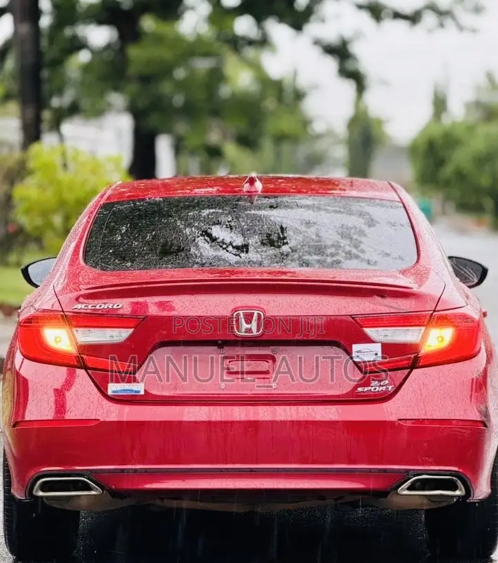 Honda Accord Sport (2.0L 4cyl Turbo 10A) 2019 Red