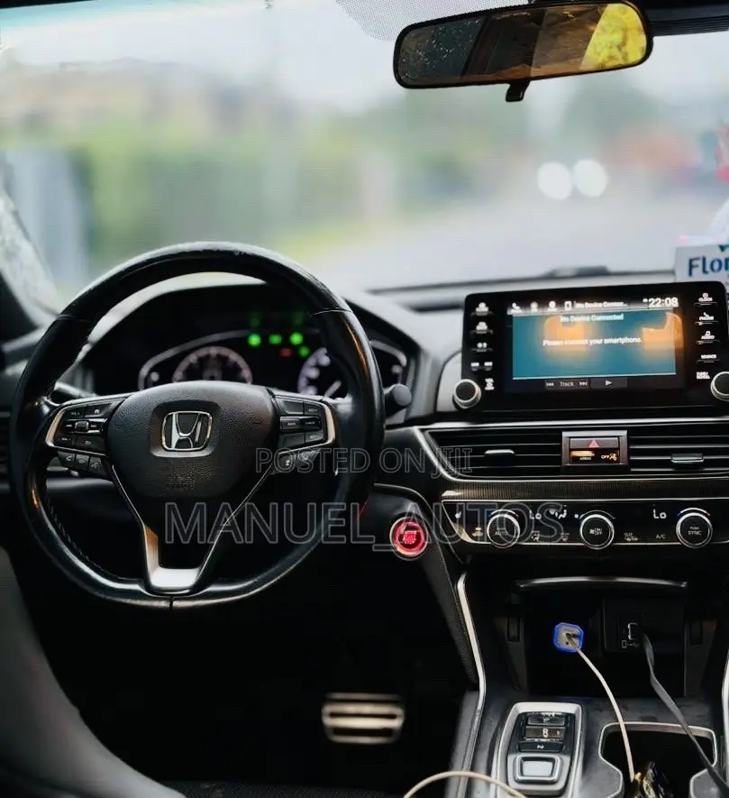 Honda Accord Sport (2.0L 4cyl Turbo 10A) 2019 Red