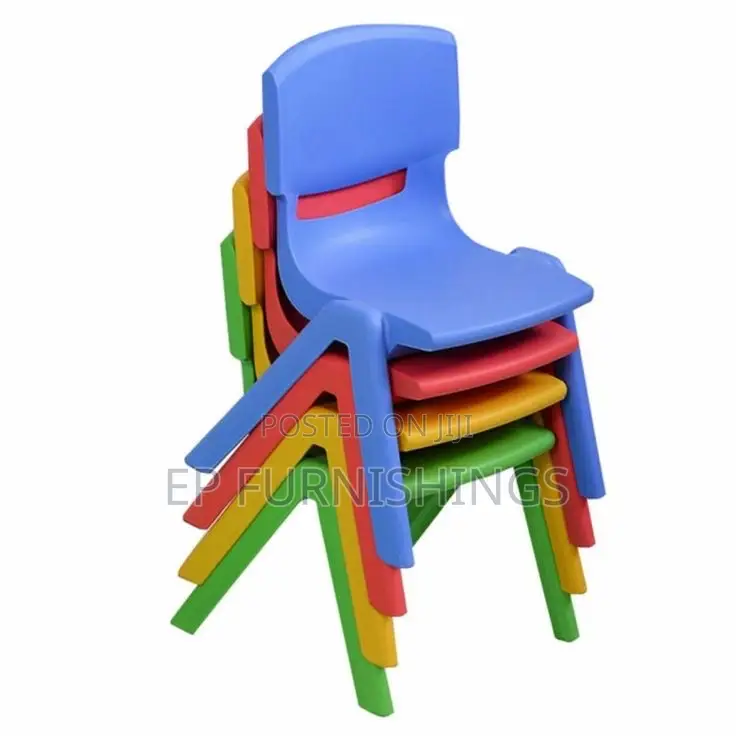 Colorful Stackable Preschool Chairs