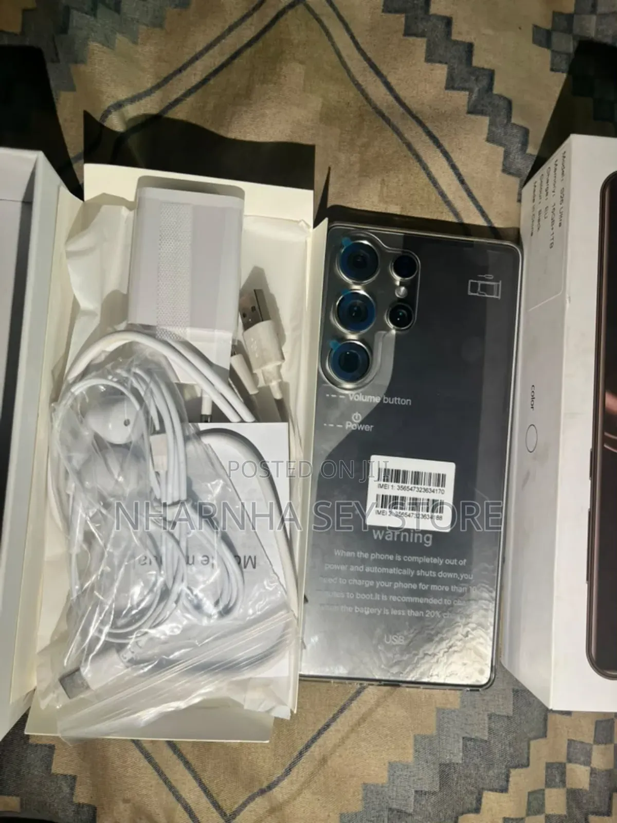 New Mobile Phone 1 TB Black