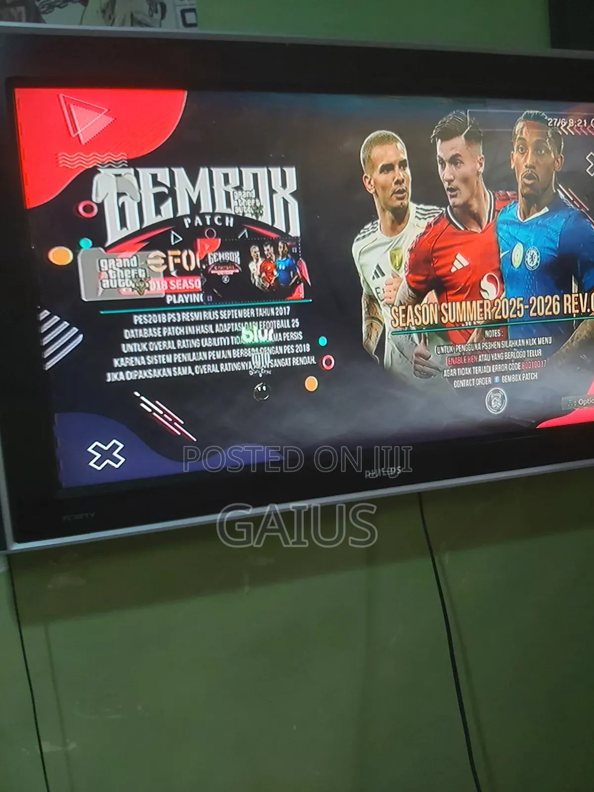 Play Station 3 Plus Philips 43" Television Going for a Cool Price
