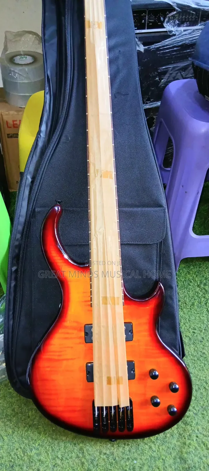 Givson Active Bass Guitar With Bag