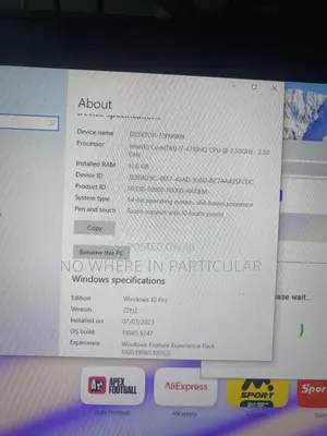 Laptop Lenovo IdeaPad Y730 12GB Intel Core i7 SSHD+SSD 1T