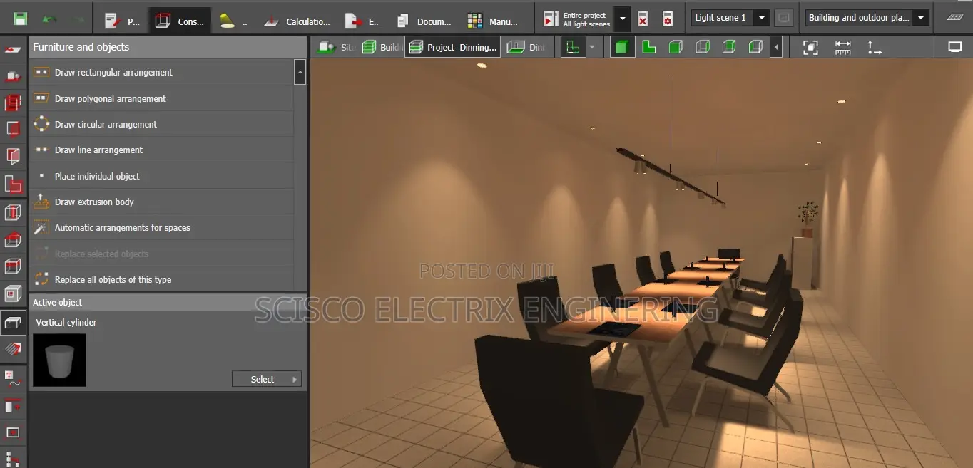 Dialux Evo Tuition ( Lighting Design)