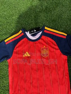 Spain Home World Cup Jersey