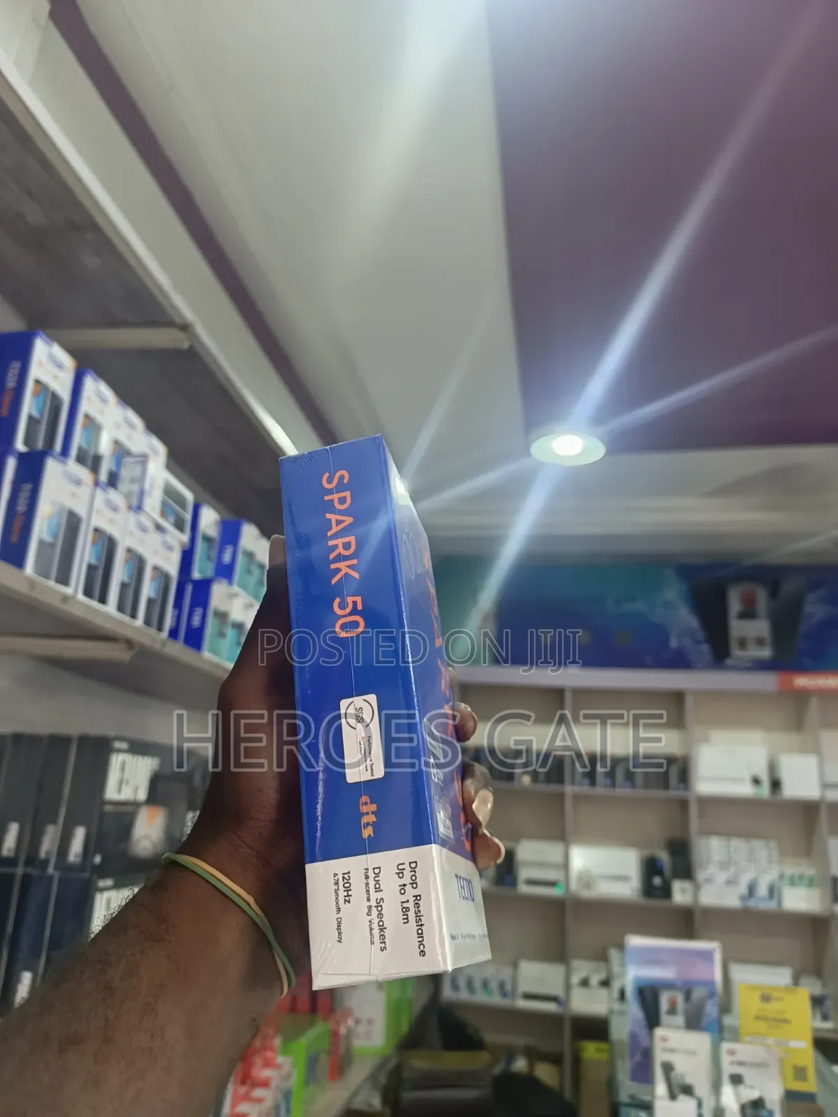New Tecno Spark 50 128 GB Black