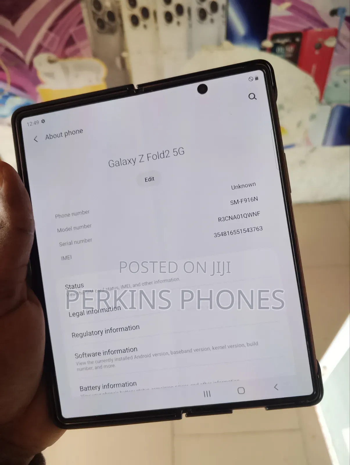 Samsung Galaxy Z Fold 2 256 GB Black