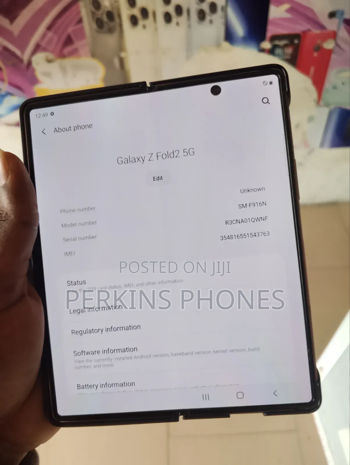 Samsung Galaxy Z Fold 2 256 GB Black