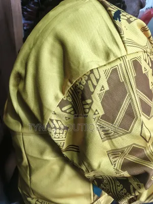 Gh Jersey Is in a DFNT Level Very Thick Available in White and Yellow