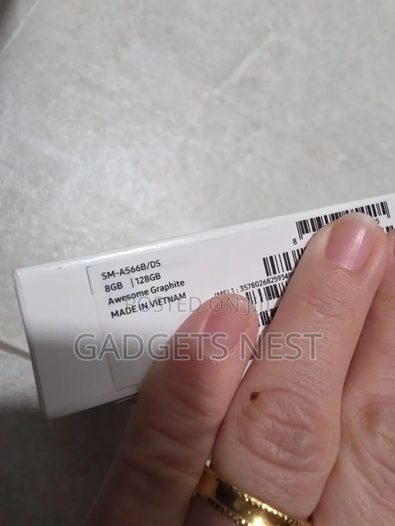 New Samsung Galaxy A56 256 GB Black
