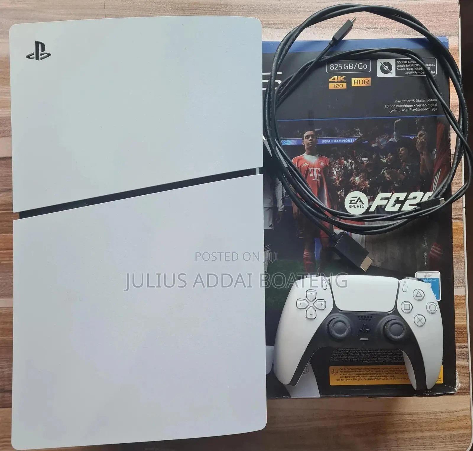 Playstation 5 Digital Edition With Box (Slightly Used) Ps5