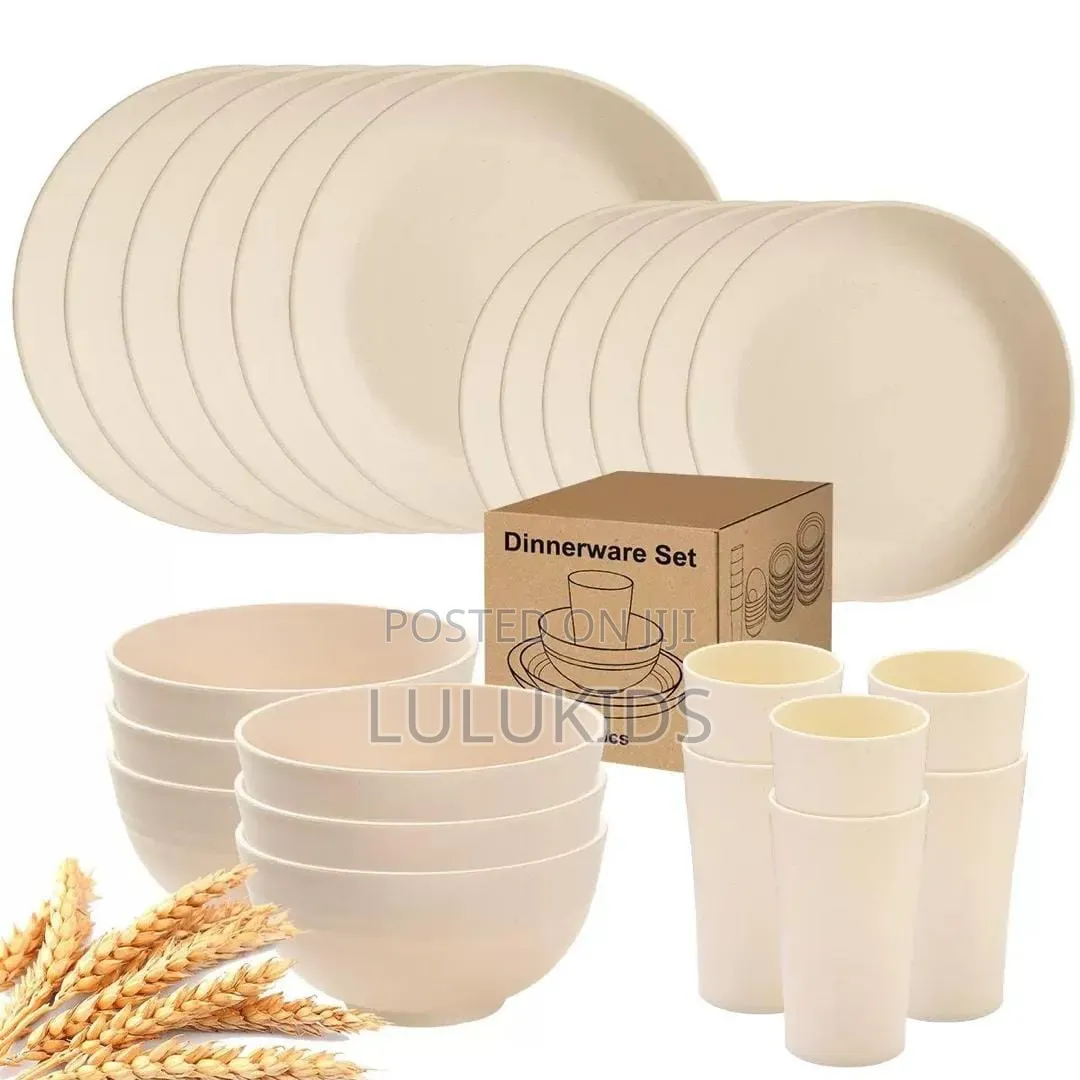 Unbreakeable Wheatstraw Bowl Set