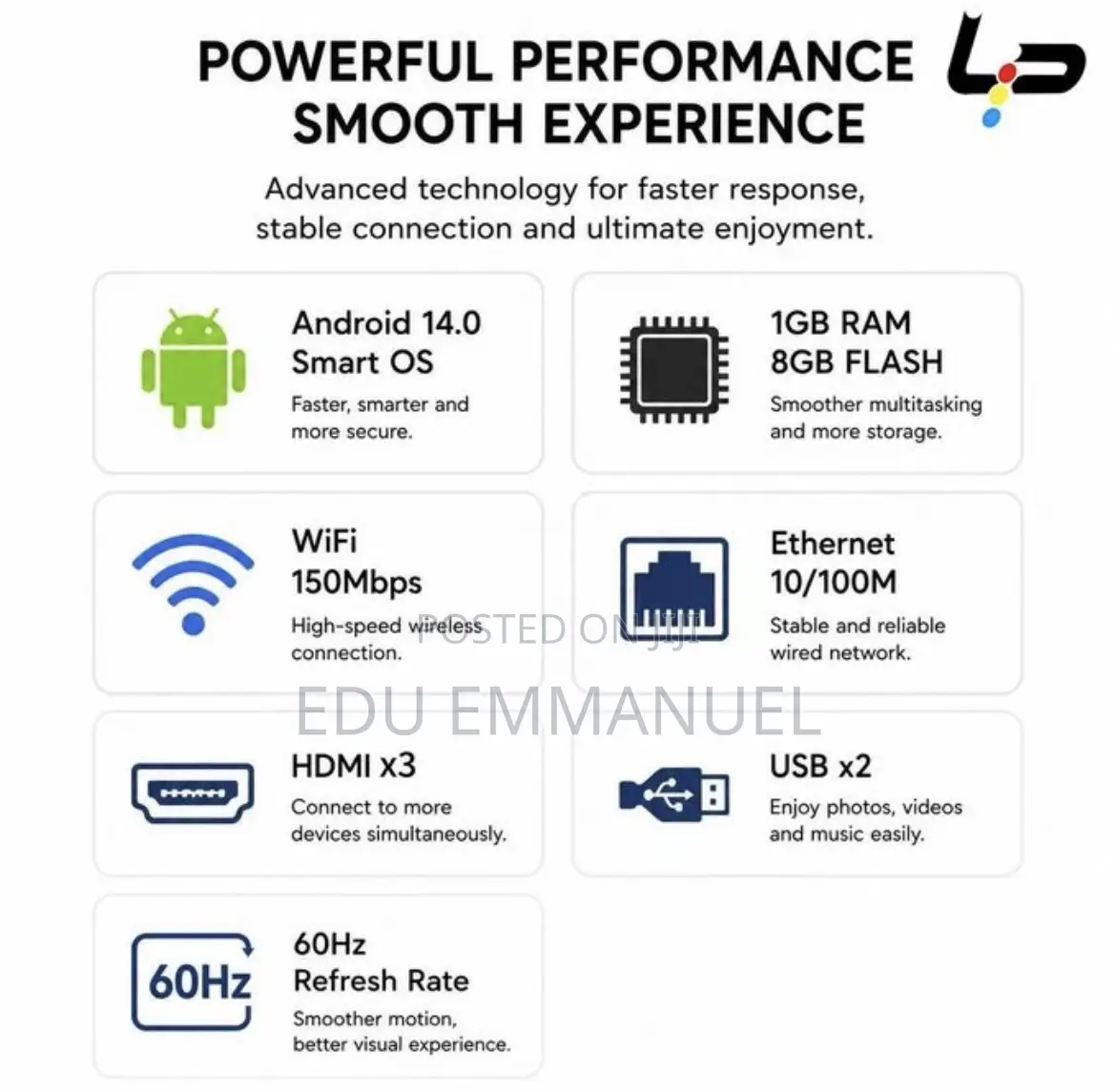 Lp Smart/Android 32” Tv