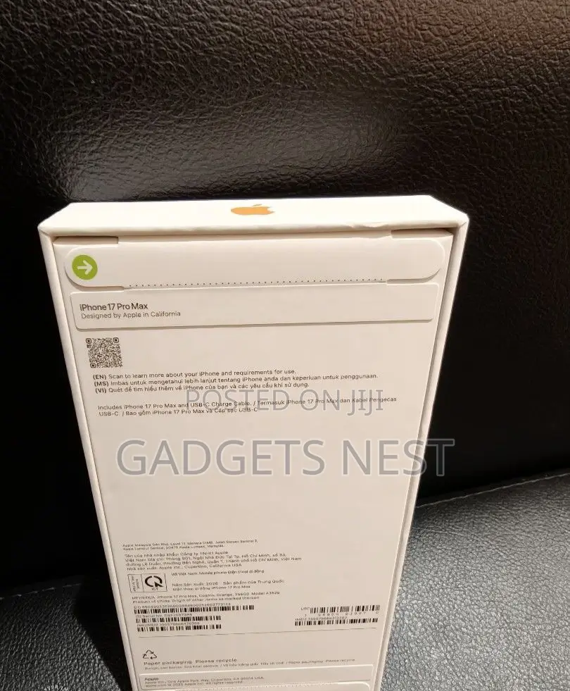 New Apple iPhone 17 Pro Max 1 TB Orange