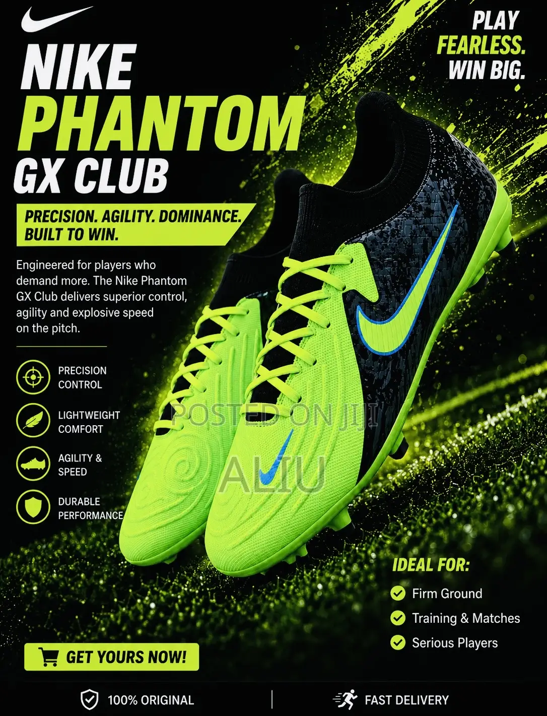Premium Football Boots – Lightweight Comfortable