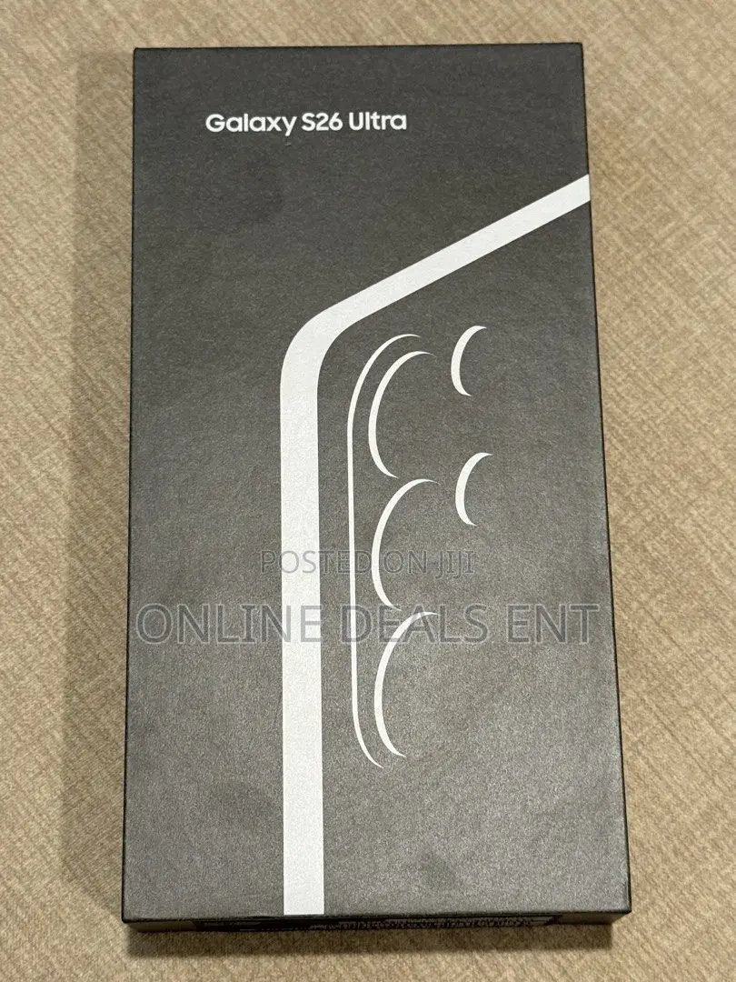 New Samsung Galaxy S26 Ultra 5G 1 TB Black
