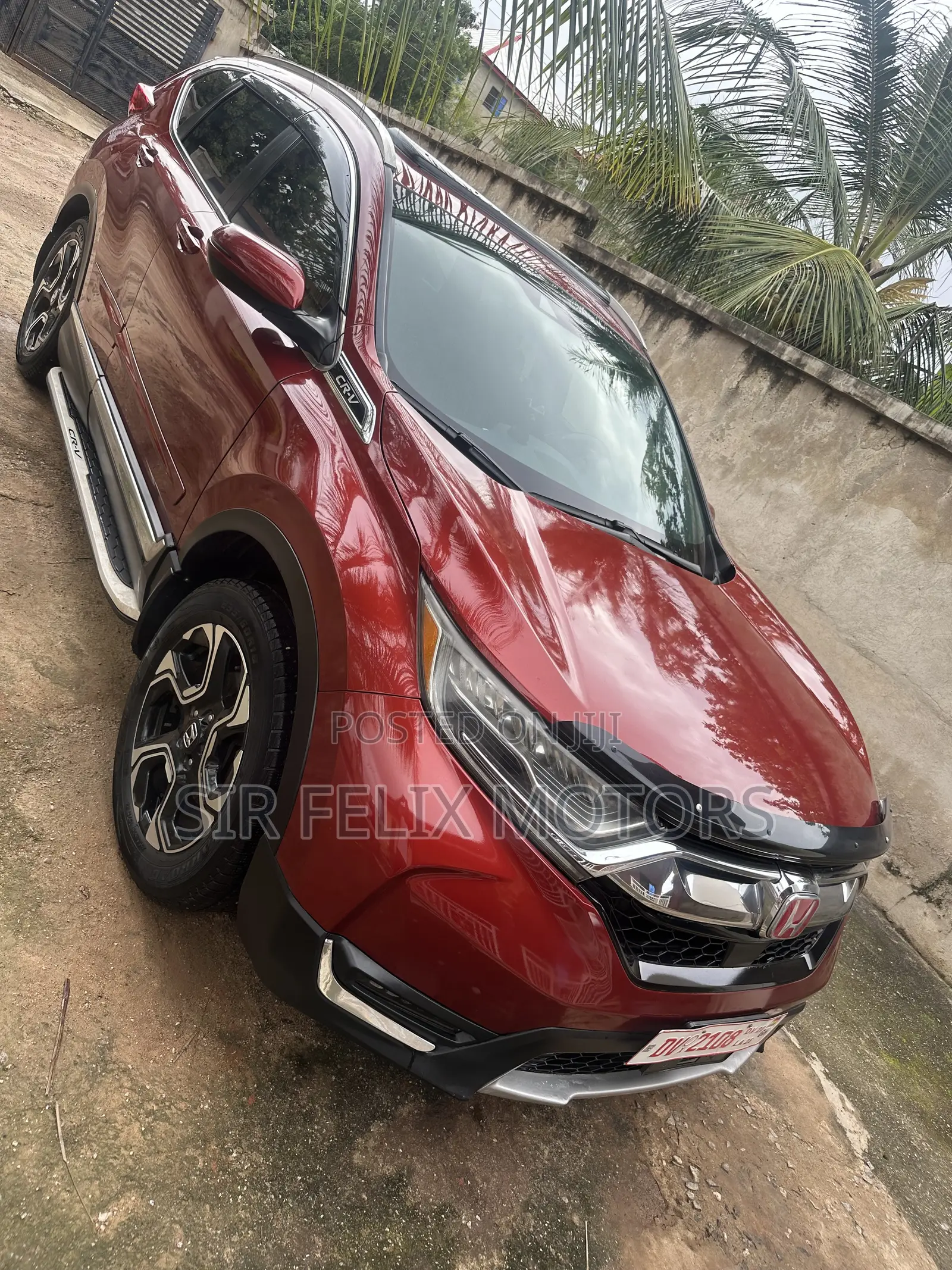 Honda CR-V Touring 4dr SUV AWD (1.5L 4cyl CVT) 2017 Red