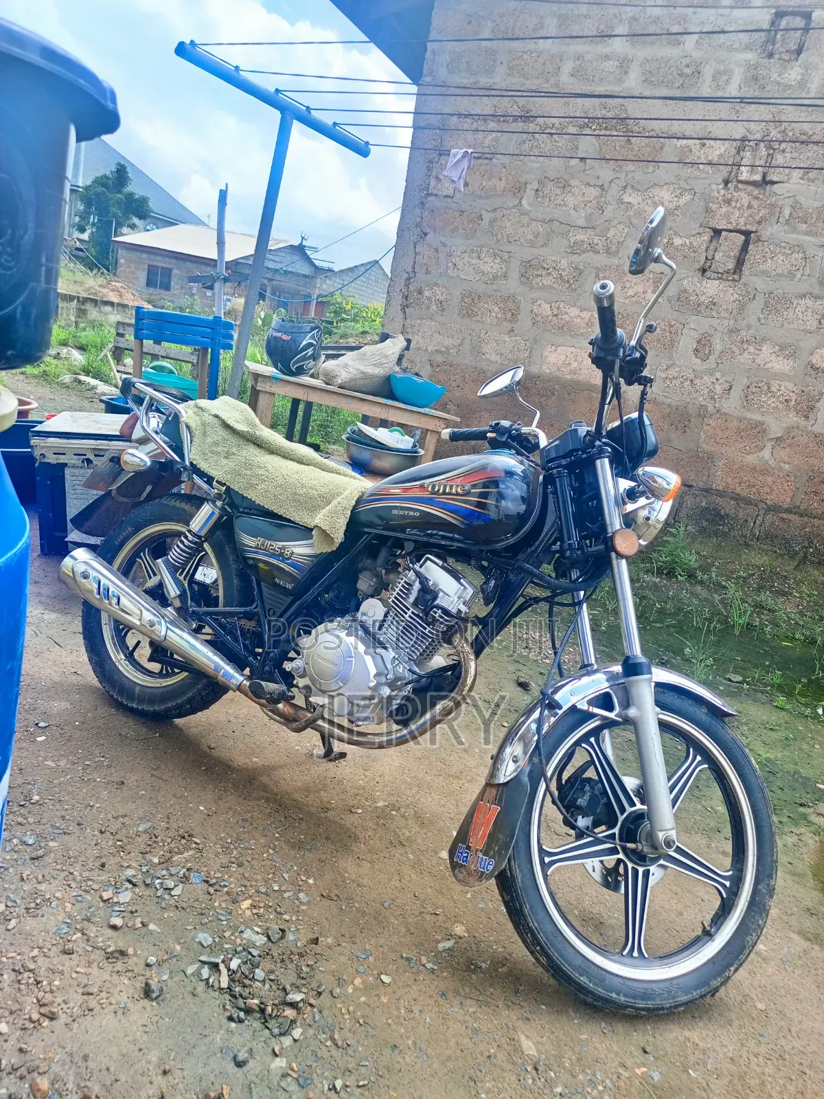 Haojue HJ125-8K 2024 Black
