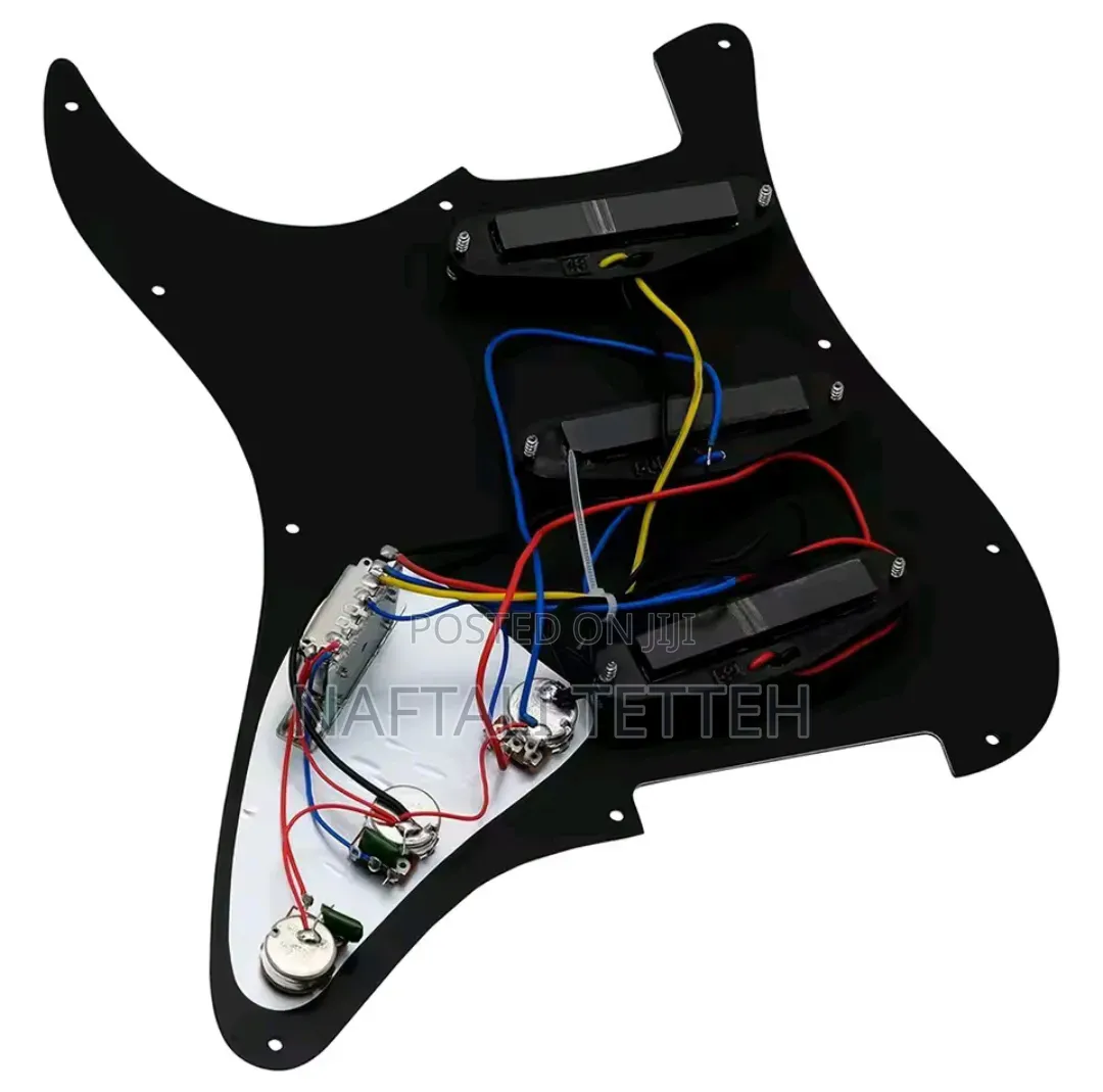 SSS Guitar Pick Up Guard (Pre-Wired)