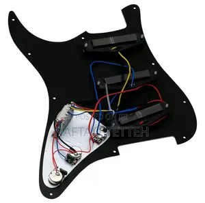 SSS Guitar Pick Up Guard (Pre-Wired)