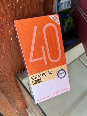 New Tecno Spark 40 Pro+ 256 GB Black