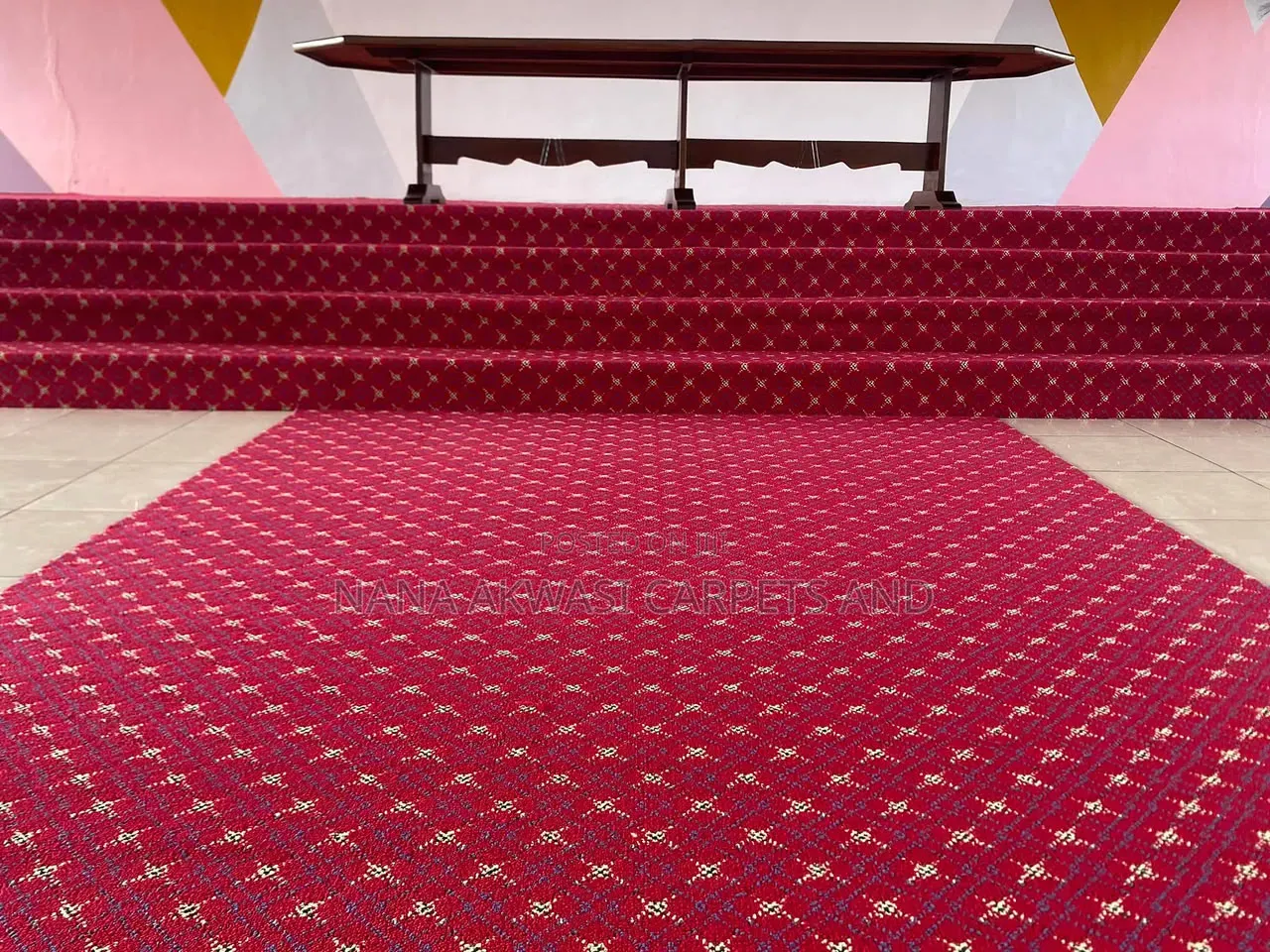 Wine Industrial Thick Carpet for Churches,Auditoriums,Homes Etc