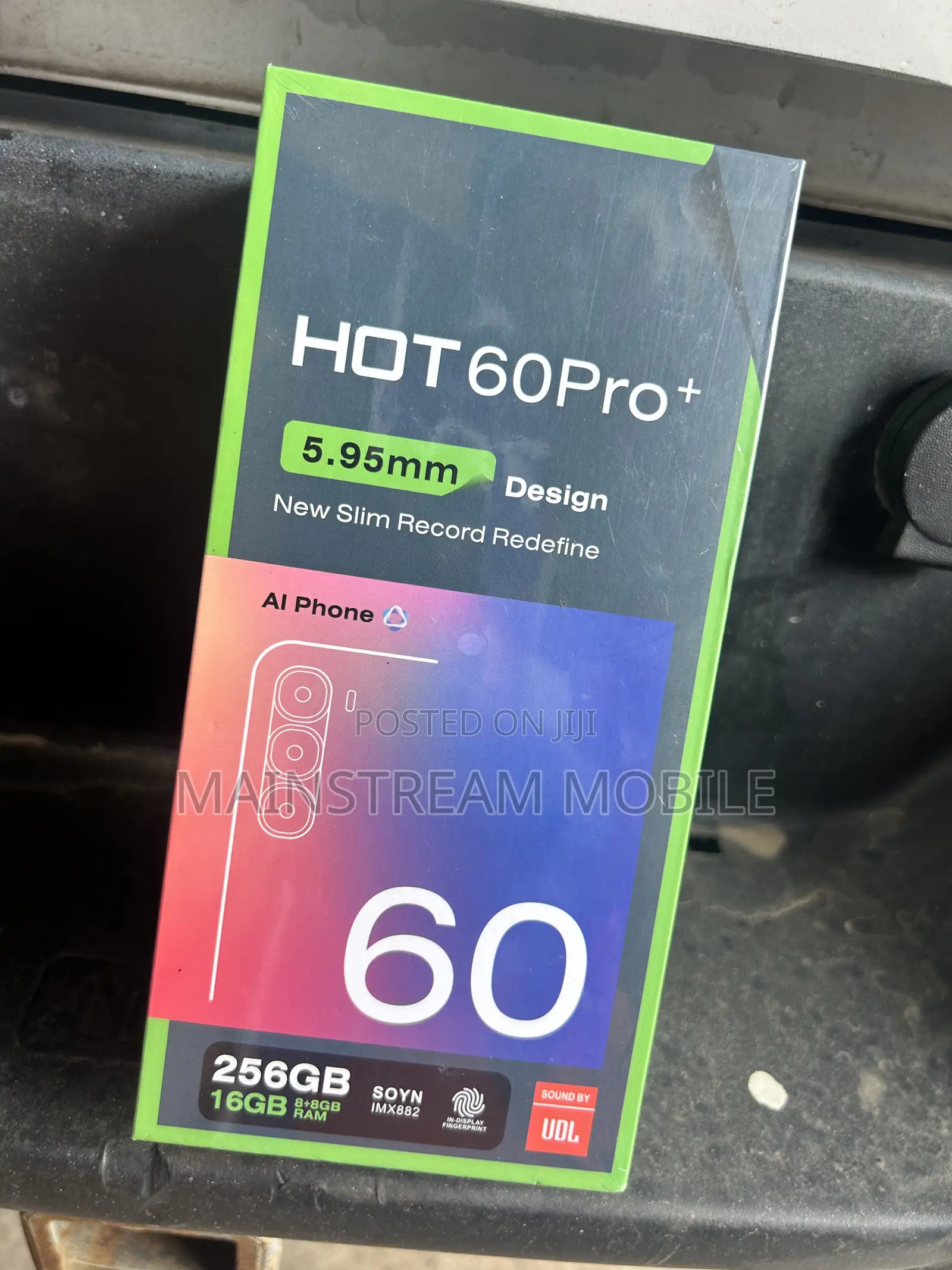 New Infinix Hot 60 Pro+ 256 GB Black