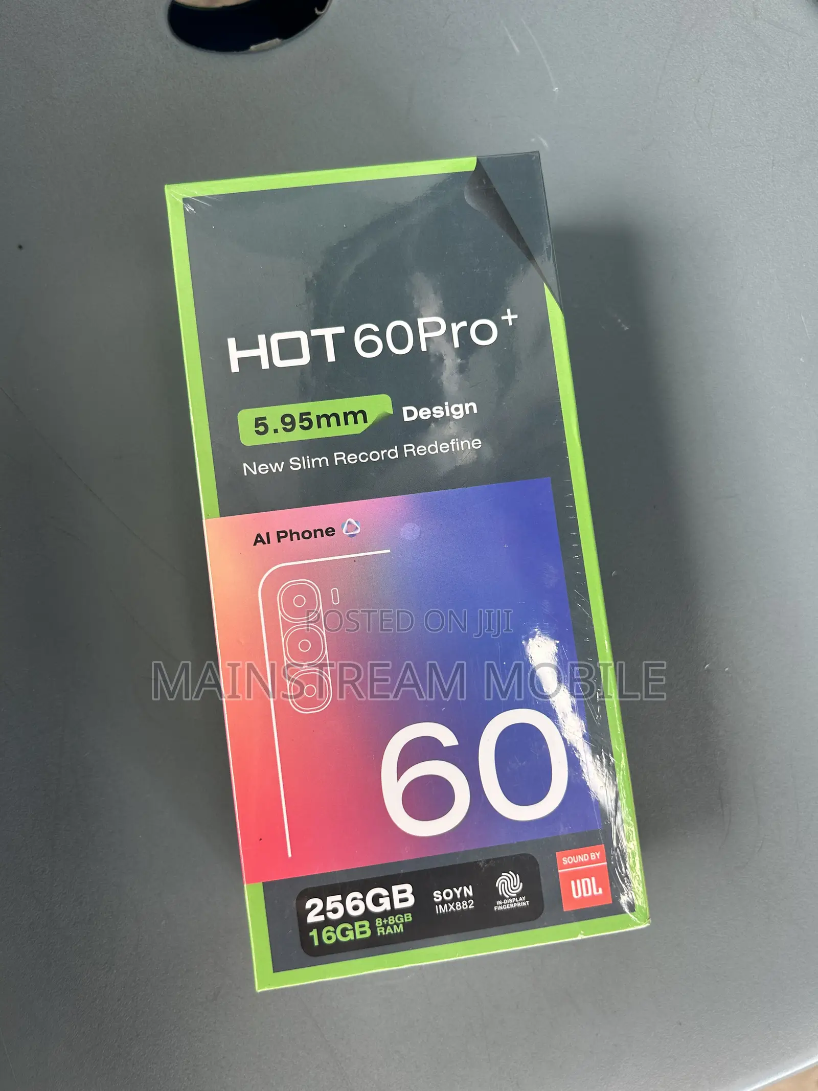 New Infinix Hot 60 Pro+ 256 GB Black