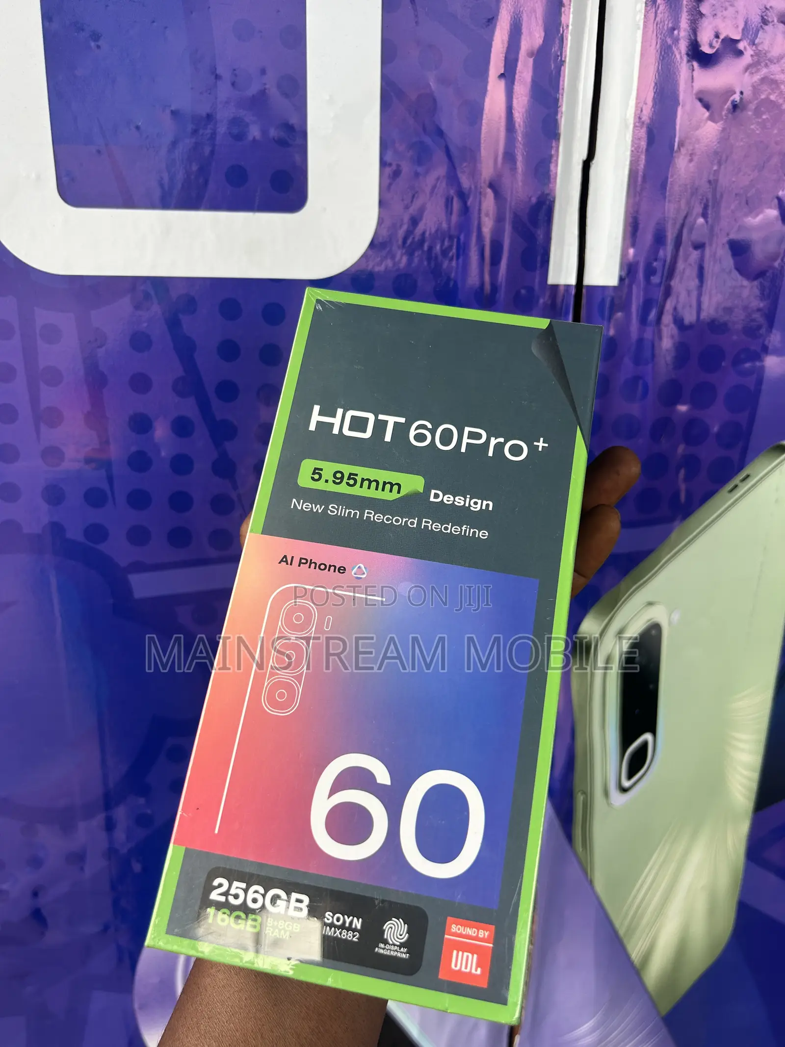 New Infinix Hot 60 Pro+ 256 GB Black
