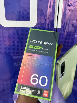 New Infinix Hot 60 Pro+ 256 GB Black
